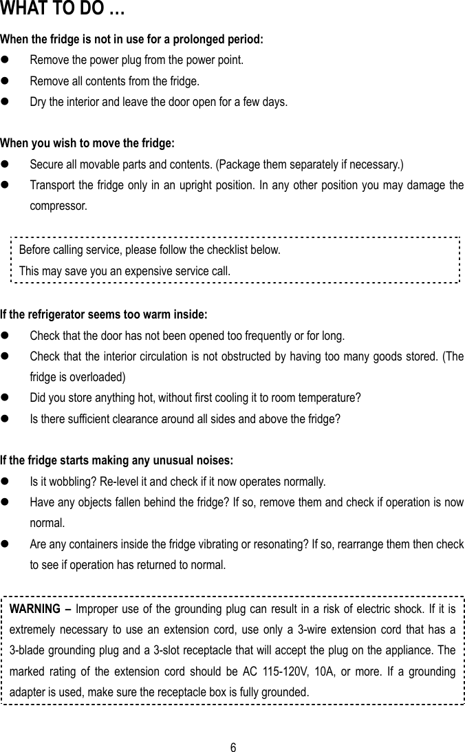 Page 7 of 10 - Magic-Chef Magic-Chef-Mcbr402S-Users-Manual MCBR402S Of 2003-12-29