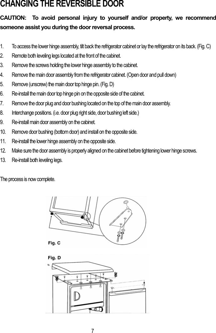 Page 8 of 10 - Magic-Chef Magic-Chef-Mcbr980W-Users-Manual MCBR980W Of 2003-12