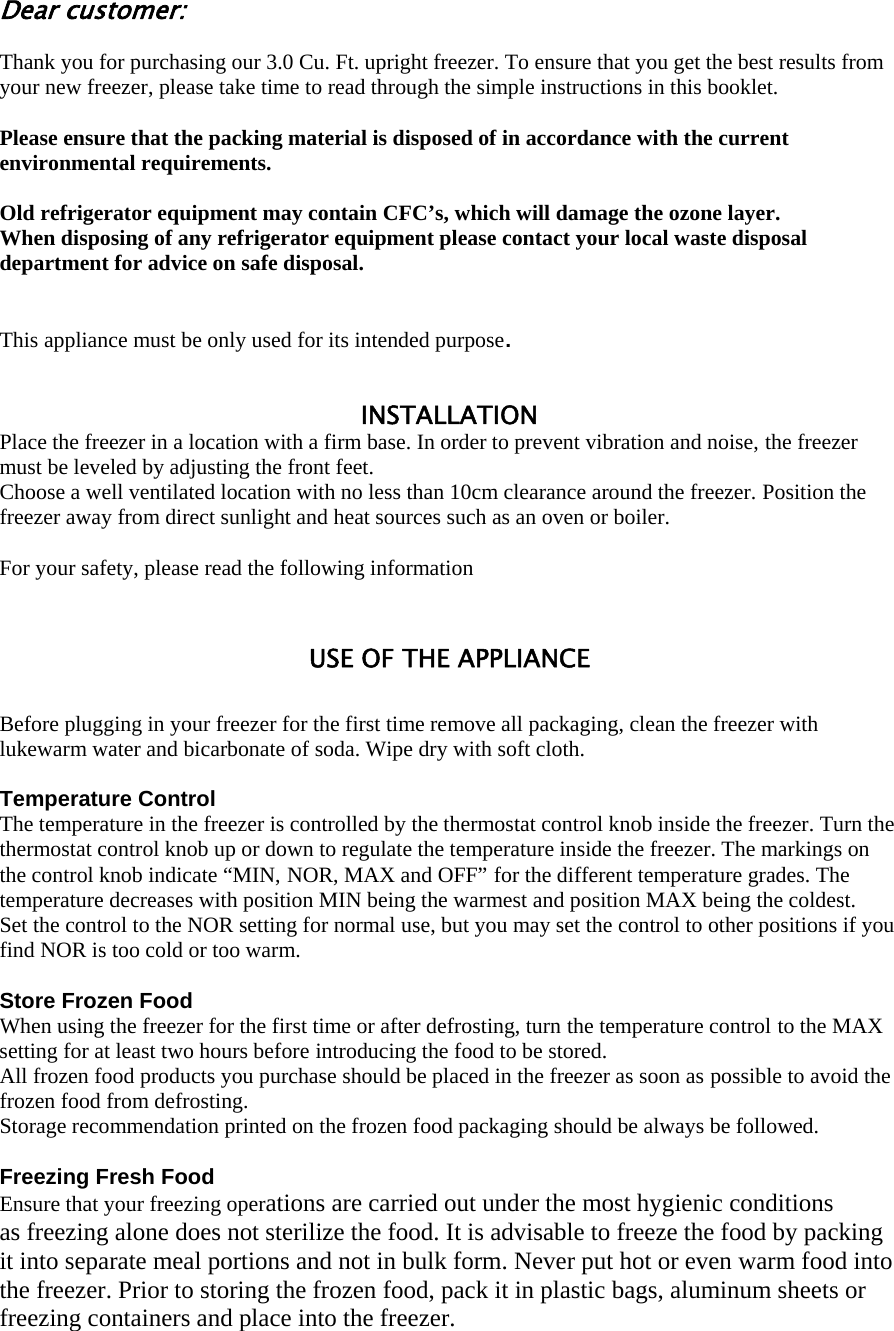 Page 3 of 6 - Magnasonic MZ07032W SYLVANIA User Manual  To The Be8fe457-9cde-4285-9129-b784f4456f1f