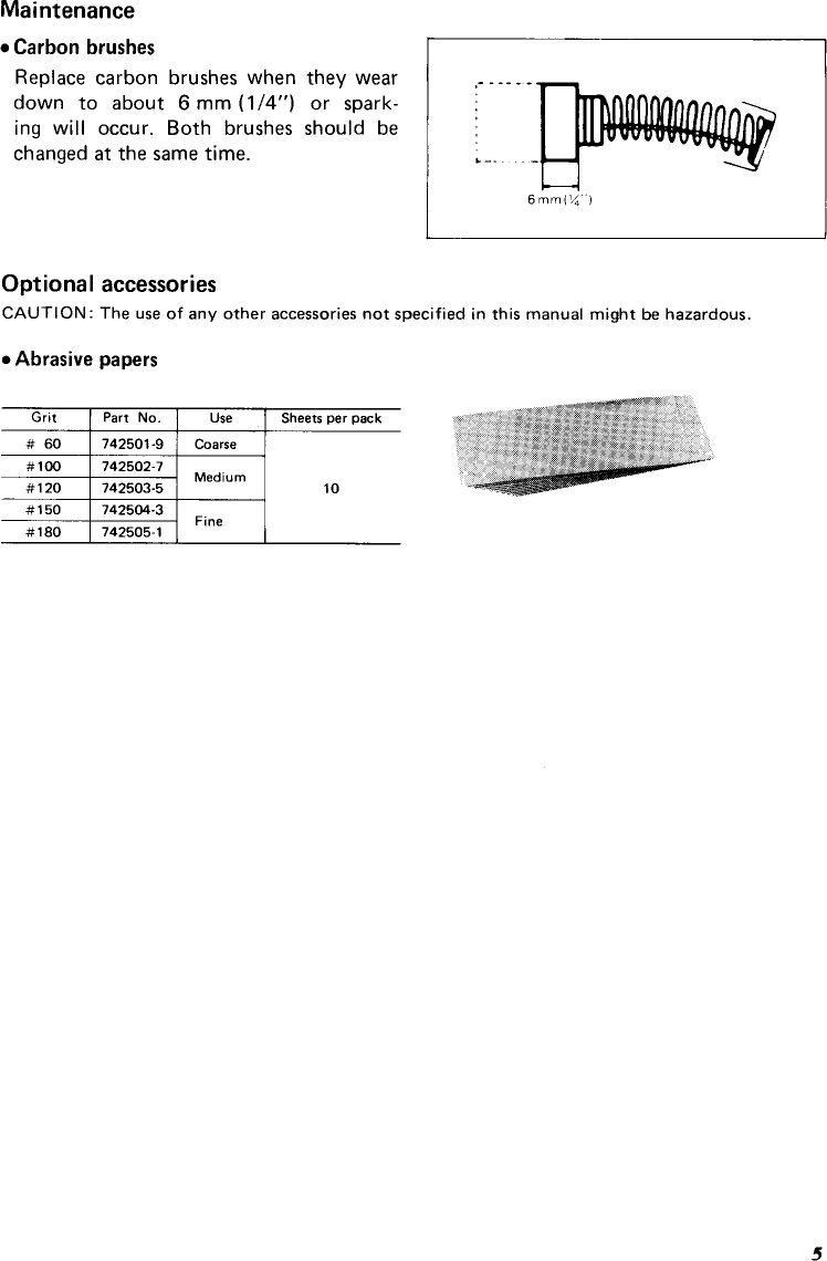 Page 5 of 8 - Makita 9045N User Manual  To The 113c543c-5d5e-471f-a994-5d70cfb64770