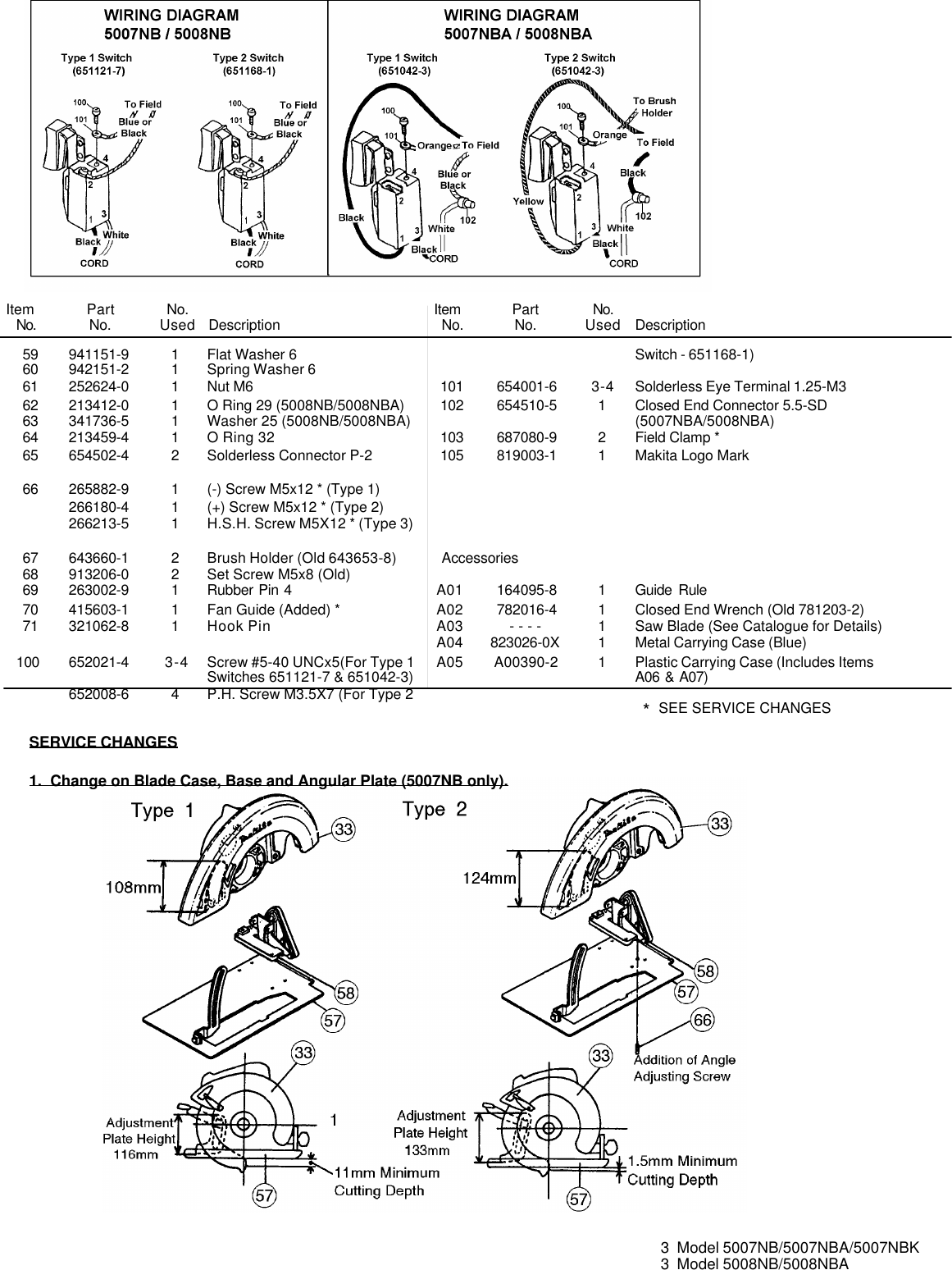 Page 3 of 8 - Makita Makita-5007Nb-Mcp-Users-Manual- E  Makita-5007nb-mcp-users-manual