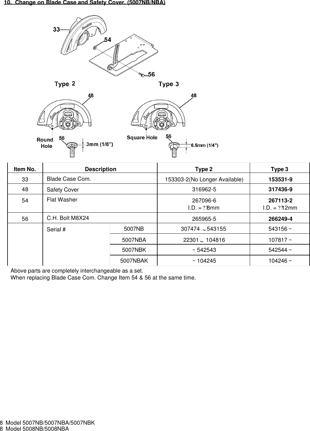 Page 8 of 8 - Makita Makita-5007Nb-Mcp-Users-Manual- E  Makita-5007nb-mcp-users-manual