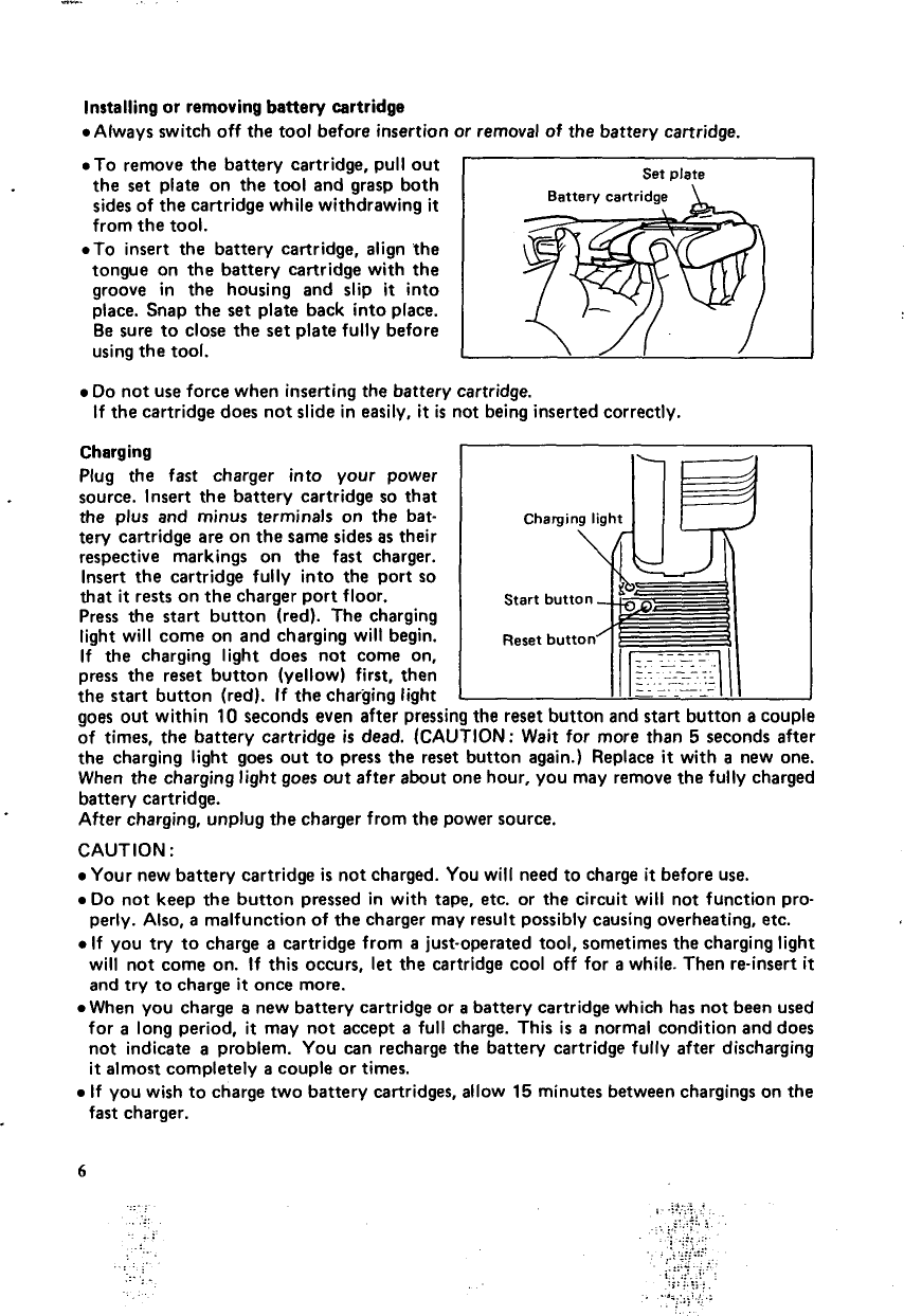 Page 6 of 12 - Makita Makita-6011D-Users-Manual-  Makita-6011d-users-manual