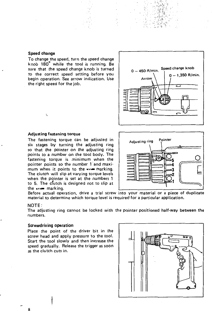 Page 8 of 12 - Makita Makita-6011D-Users-Manual-  Makita-6011d-users-manual