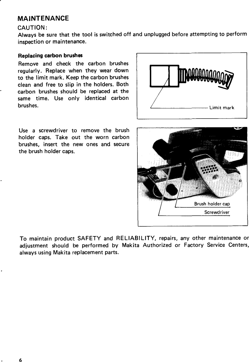 Page 6 of 10 - Makita Makita-9900B-Users-Manual-  Makita-9900b-users-manual