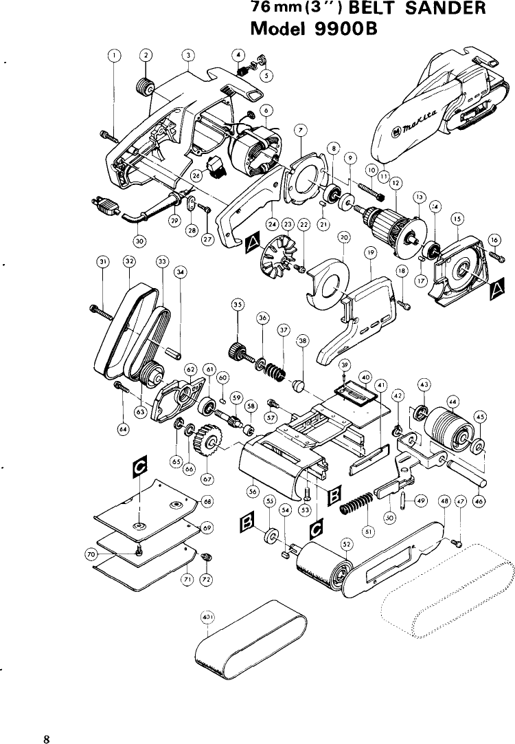 Page 8 of 10 - Makita Makita-9900B-Users-Manual-  Makita-9900b-users-manual