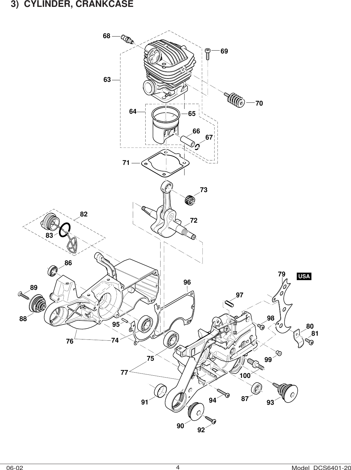 Page 4 of 11 - Makita Makita-Dcs6401-20-Users-Manual-  Makita-dcs6401-20-users-manual