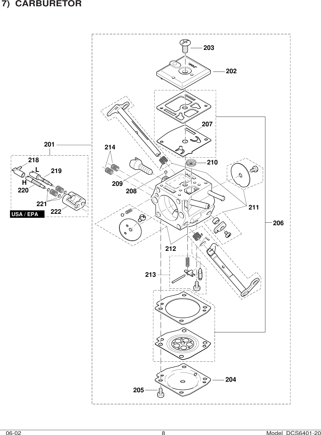 Page 8 of 11 - Makita Makita-Dcs6401-20-Users-Manual-  Makita-dcs6401-20-users-manual