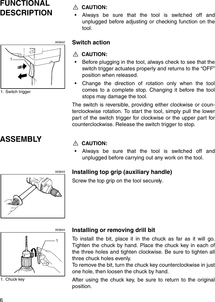 Page 6 of 12 - Makita Makita-Ds4000-Users-Manual- DS4000  Makita-ds4000-users-manual