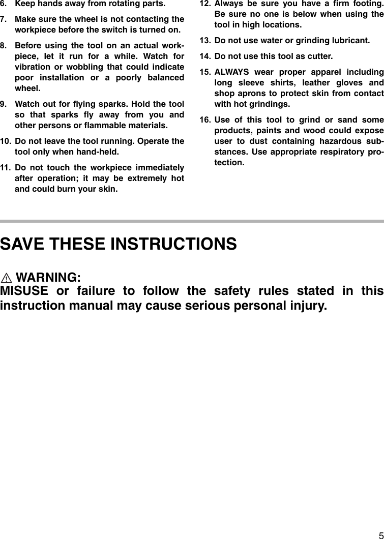 Page 5 of 12 - Makita Makita-Ge0600-Users-Manual- GE0600  Makita-ge0600-users-manual