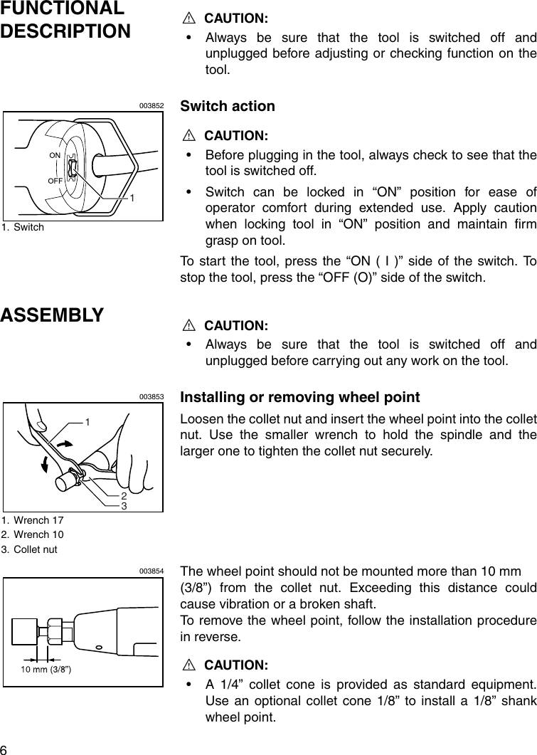 Page 6 of 12 - Makita Makita-Ge0600-Users-Manual- GE0600  Makita-ge0600-users-manual