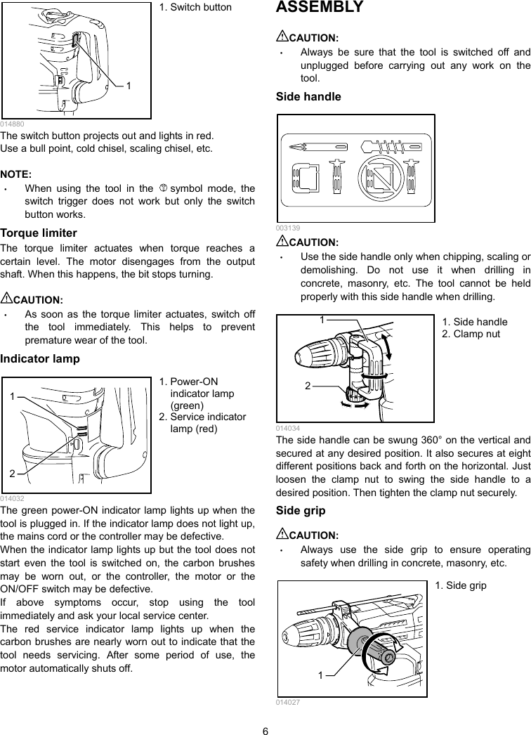 Makita Hr4013C Owners Manual