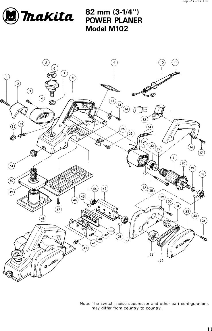 Page 11 of 12 - Makita Makita-M102-Users-Manual-  Makita-m102-users-manual