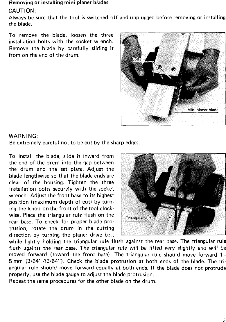 Page 5 of 12 - Makita Makita-M102-Users-Manual-  Makita-m102-users-manual