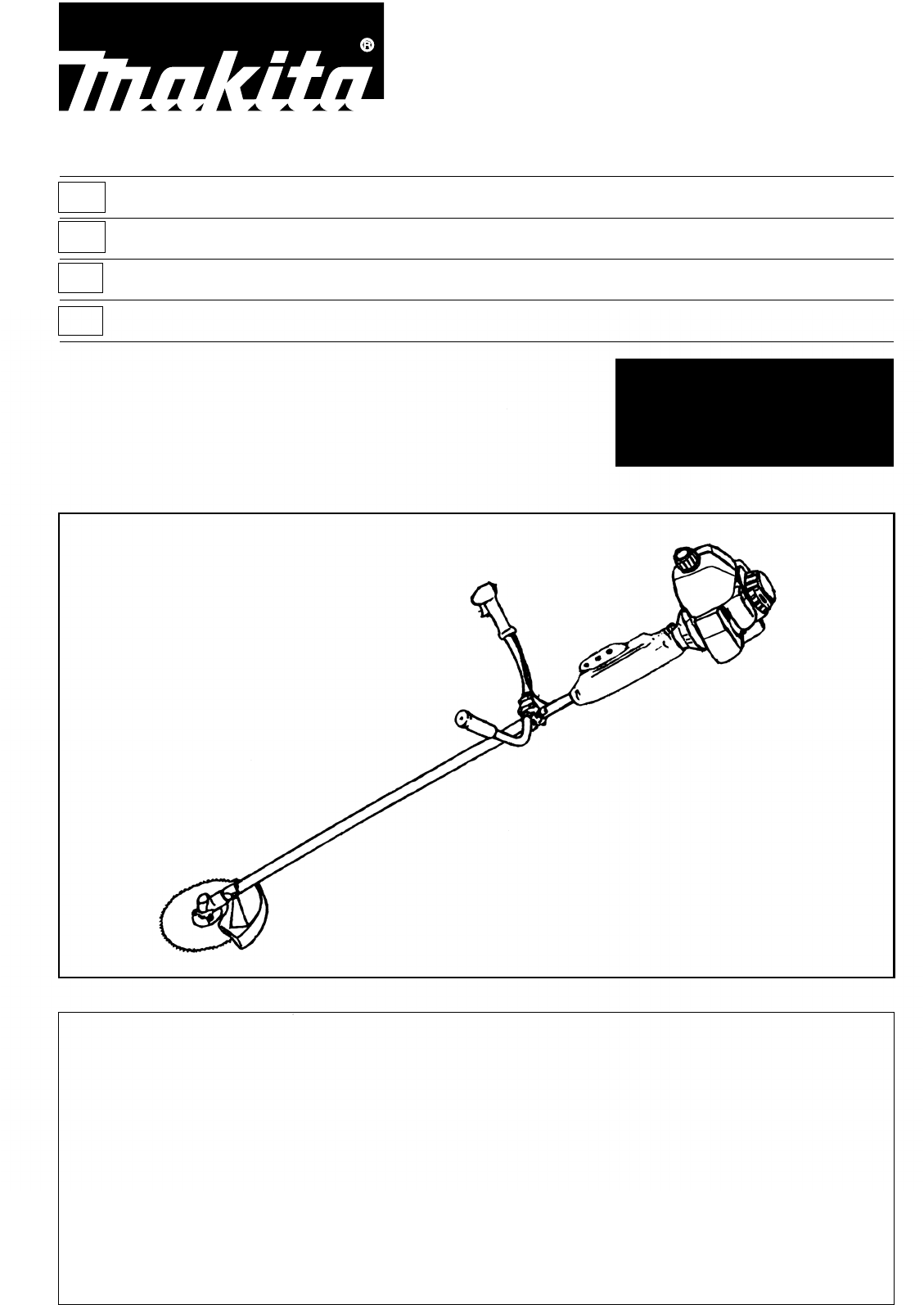 Mi Desbrozadora Prende Pero Se Apaga Makita RBC411 RBC411_4lang User Manual To The 26b852c0 00de 4c00 9281  e2d97e657a70