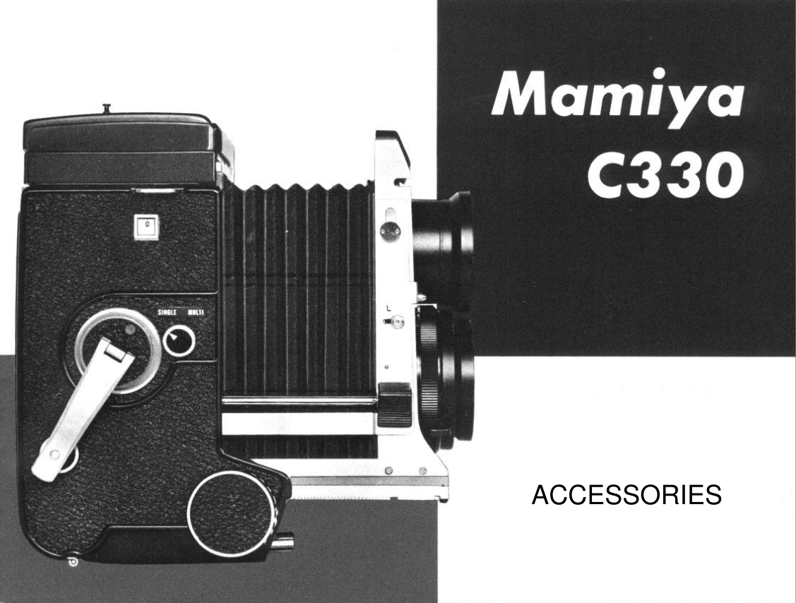 mamiya c330 accessories