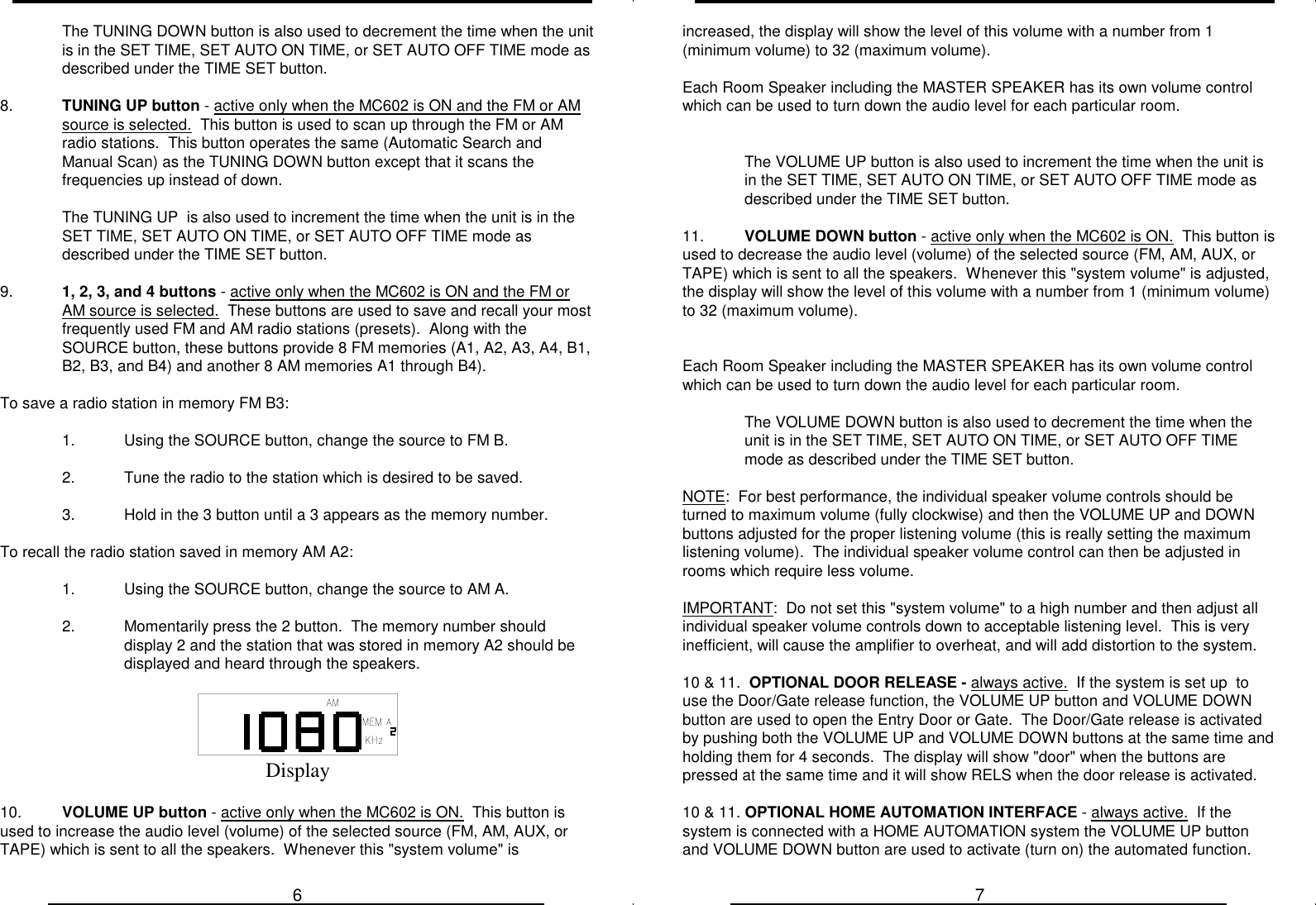 Page 5 of 12 - Mands-Systems Mands-Systems-Mc602-Users-Manual-  Mands-systems-mc602-users-manual