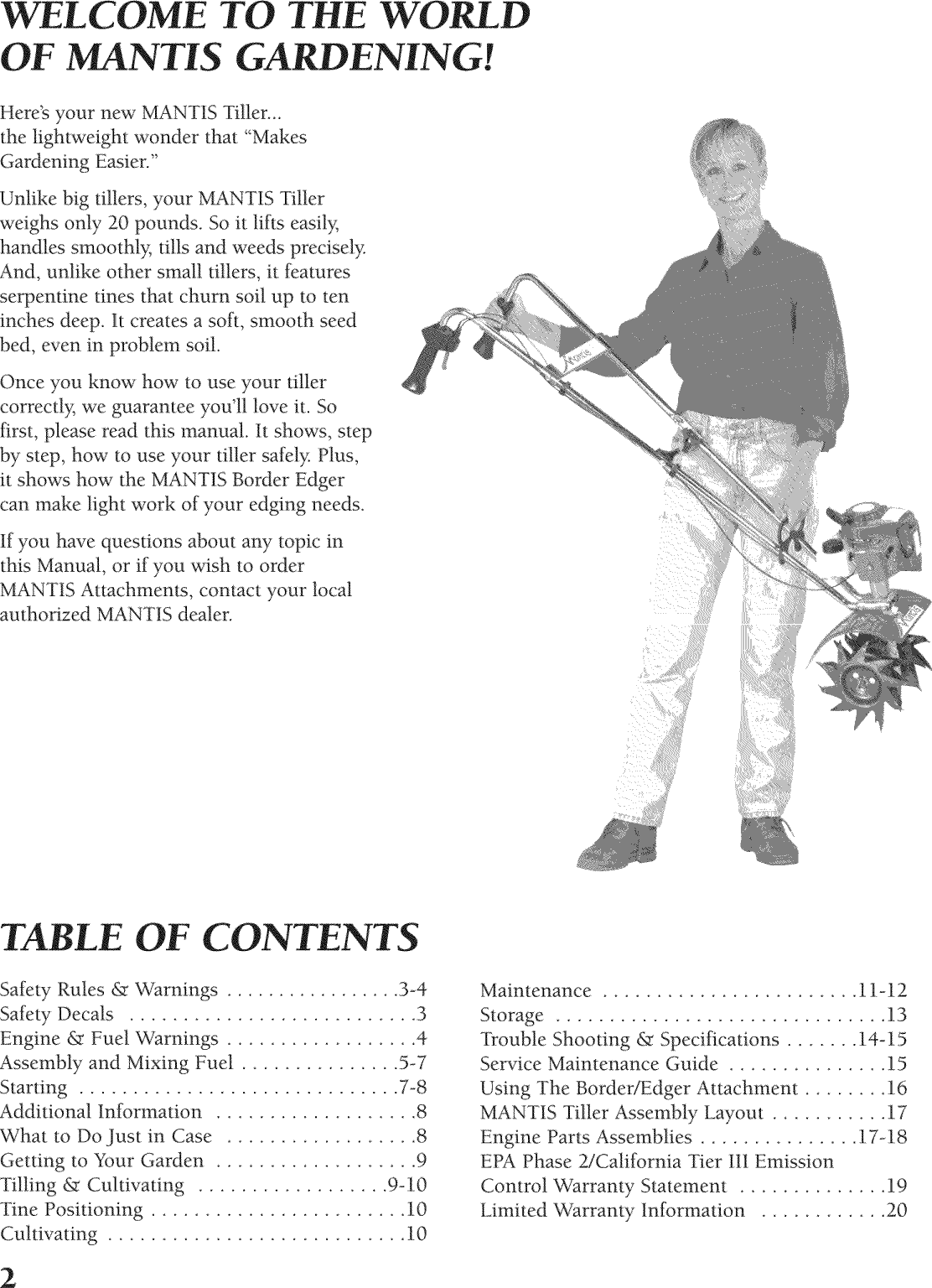 26 Mantis Tiller Parts Diagram - Wiring Database 2020