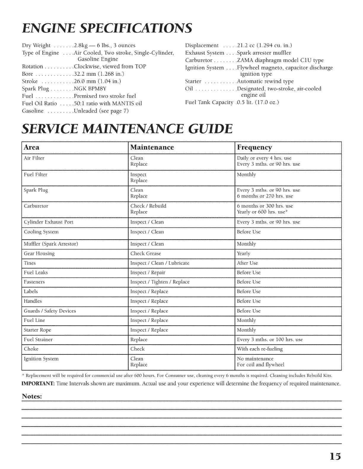 Mantis 7222 User Manual TILLER / CULTIVATOR Manuals And Guides L0903805