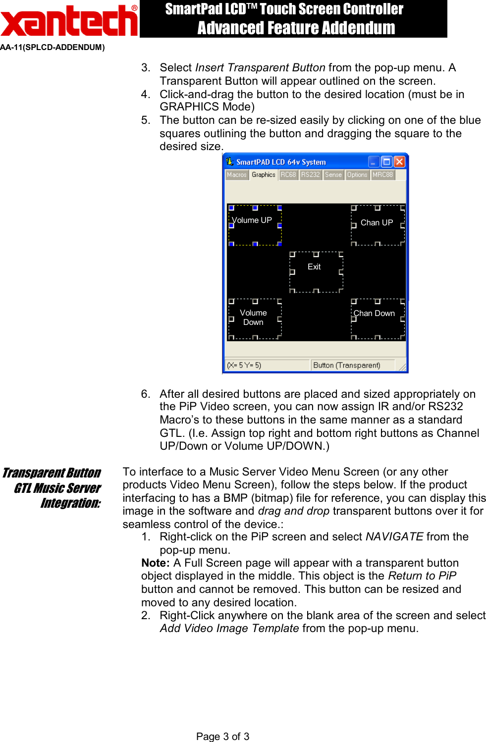 Page 3 of 10 - 18 A Aa11-Splcd-Adv-Prgm-Addendum-R2 - SPLCD-ADV-PRGM-ADDENDUM-R2 User Manual