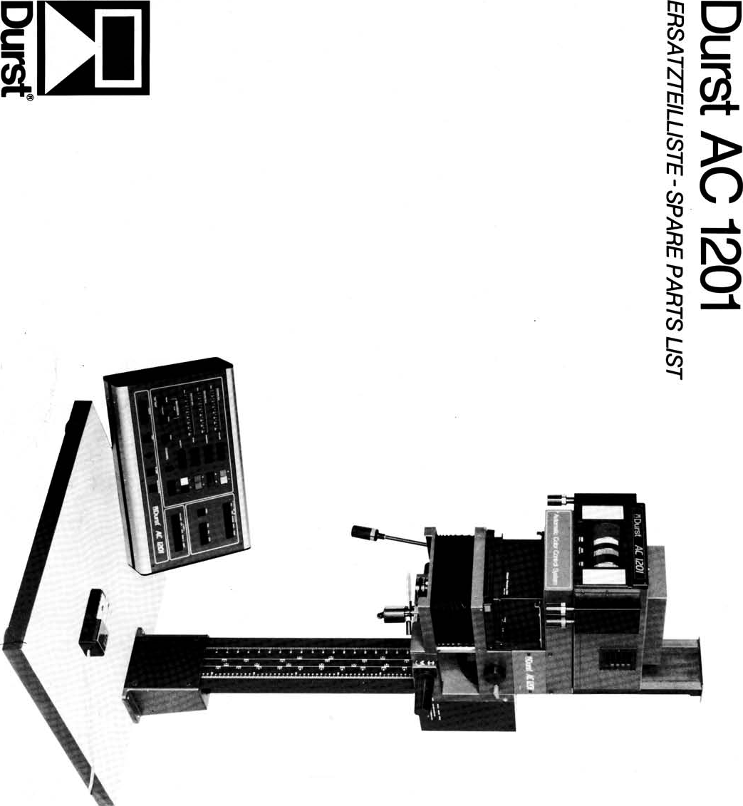 AC 1201 Spare Parts Manual