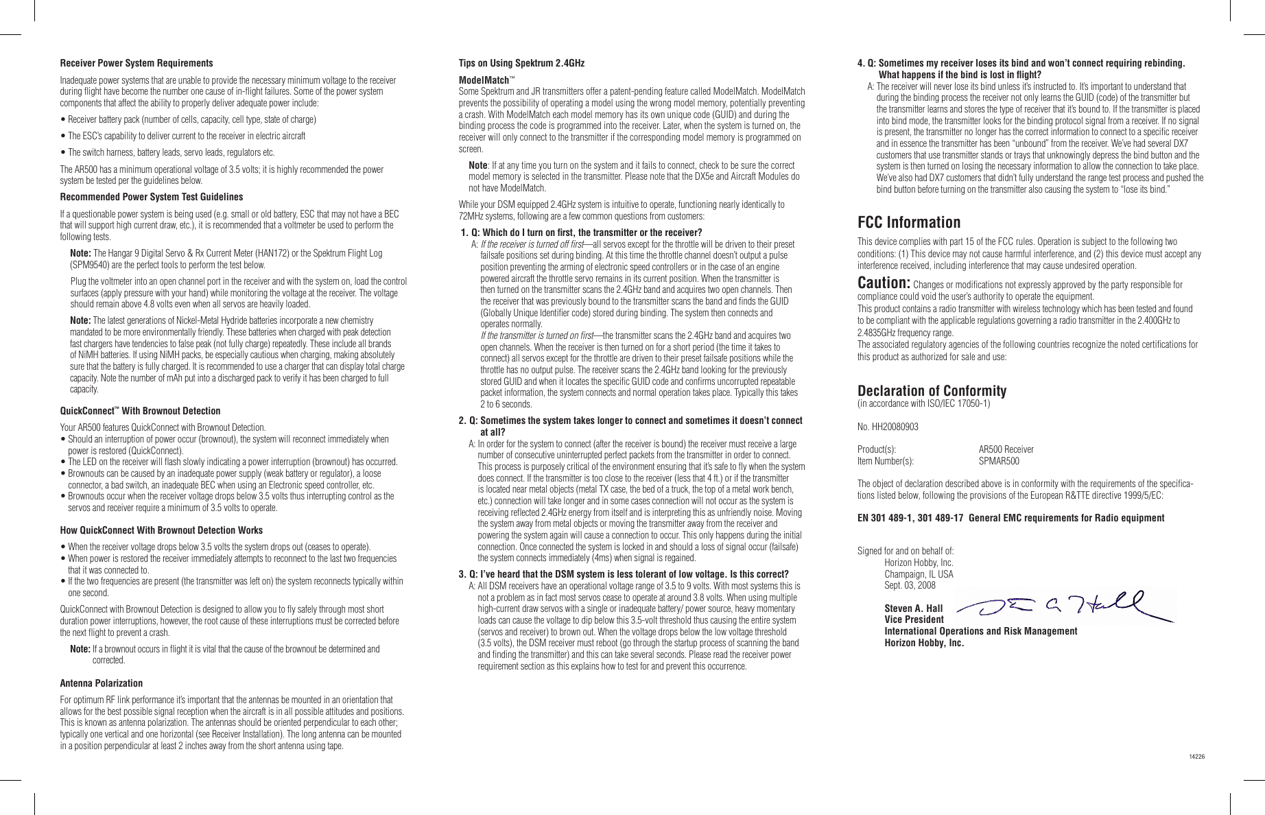 Page 2 of 2 - AR500Instruction Sheet V2