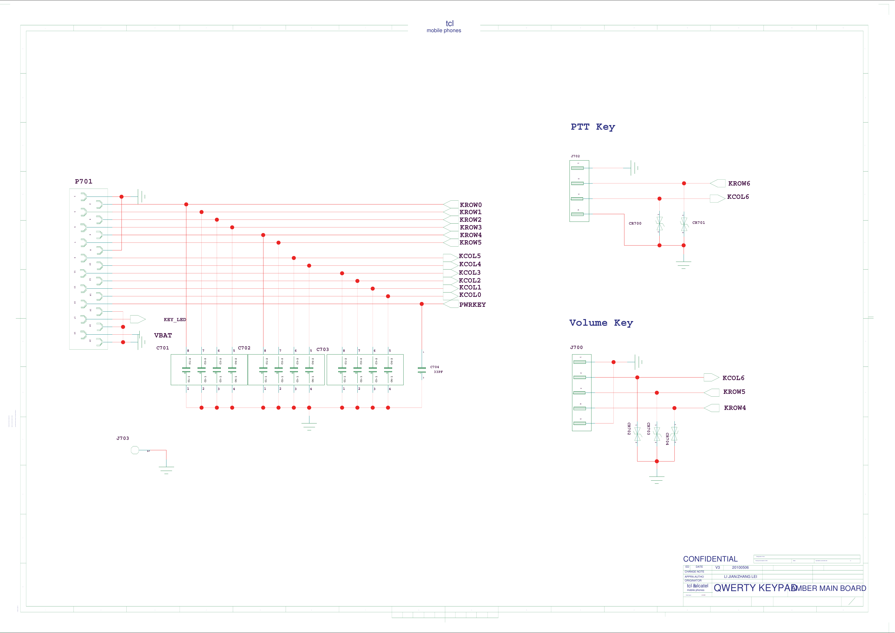 Page 7 of 10 - Amber Alcatel One Touch-806D Circuit Diagram