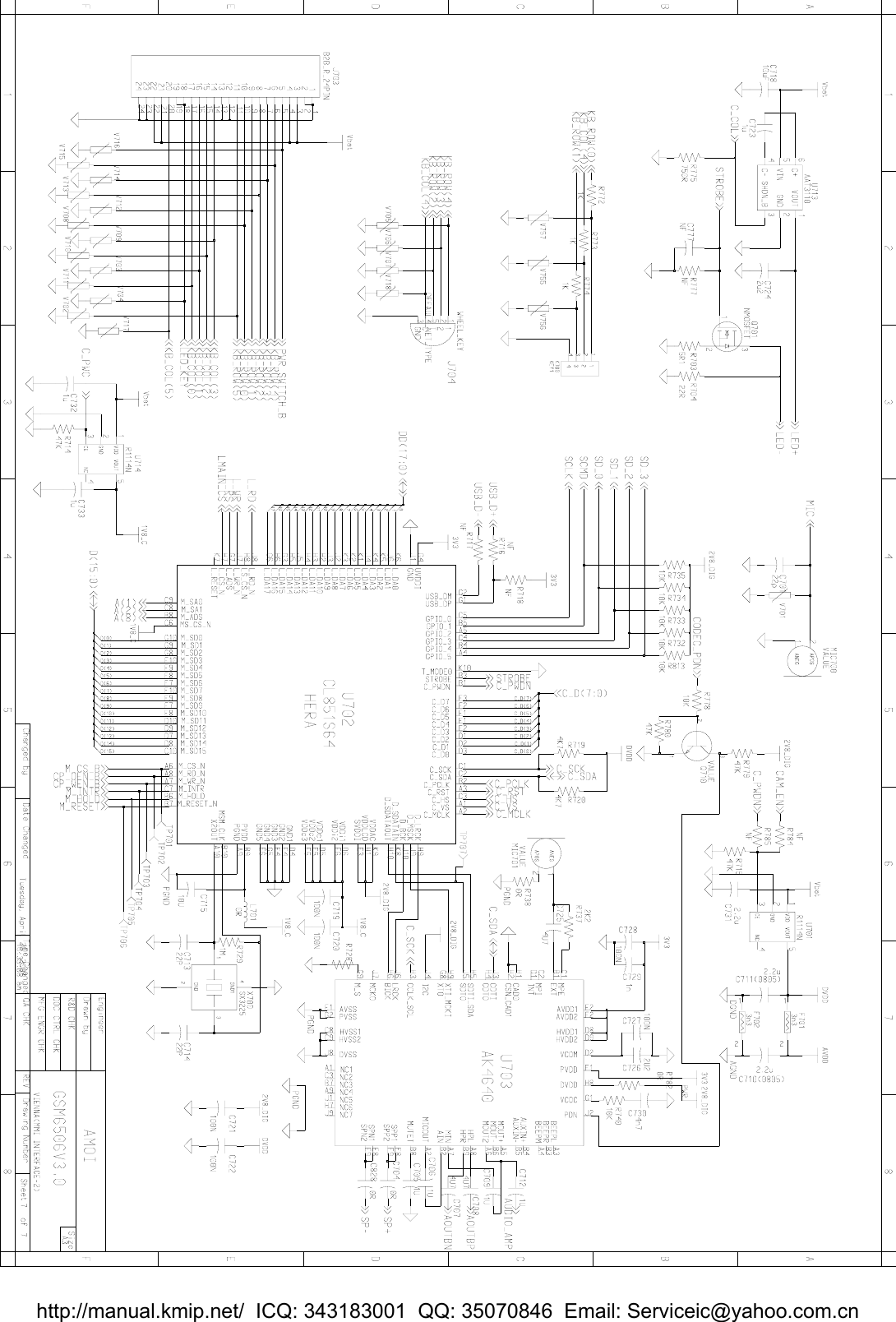 Page 9 of 10 - Amoisonic A660 Schematic