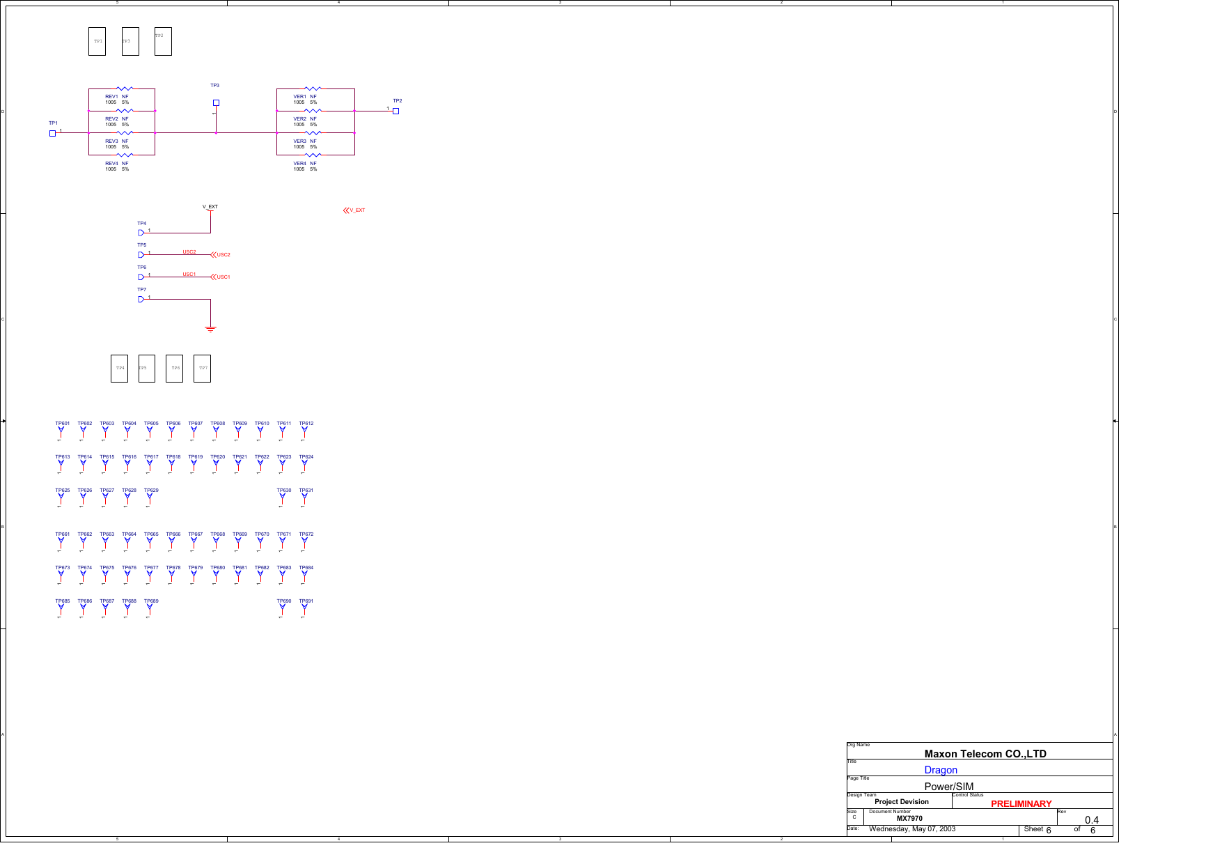 Page 7 of 9 - MX_7970_VER05 Amoisonic DA8 Schematic