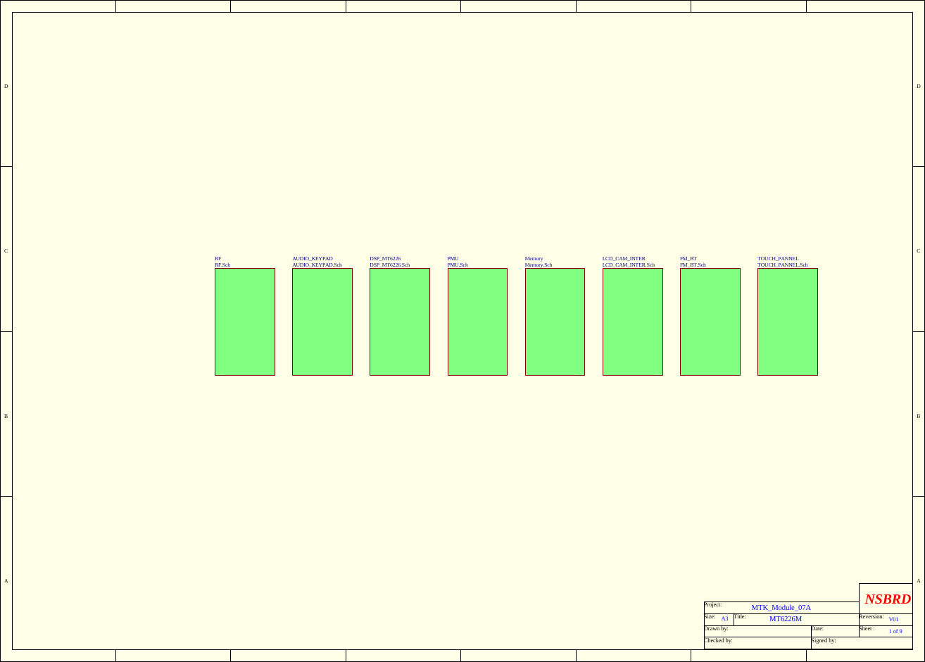 Page 1 of 9 - Protel Schematic BIRD D515TZ Mainboard Schematics