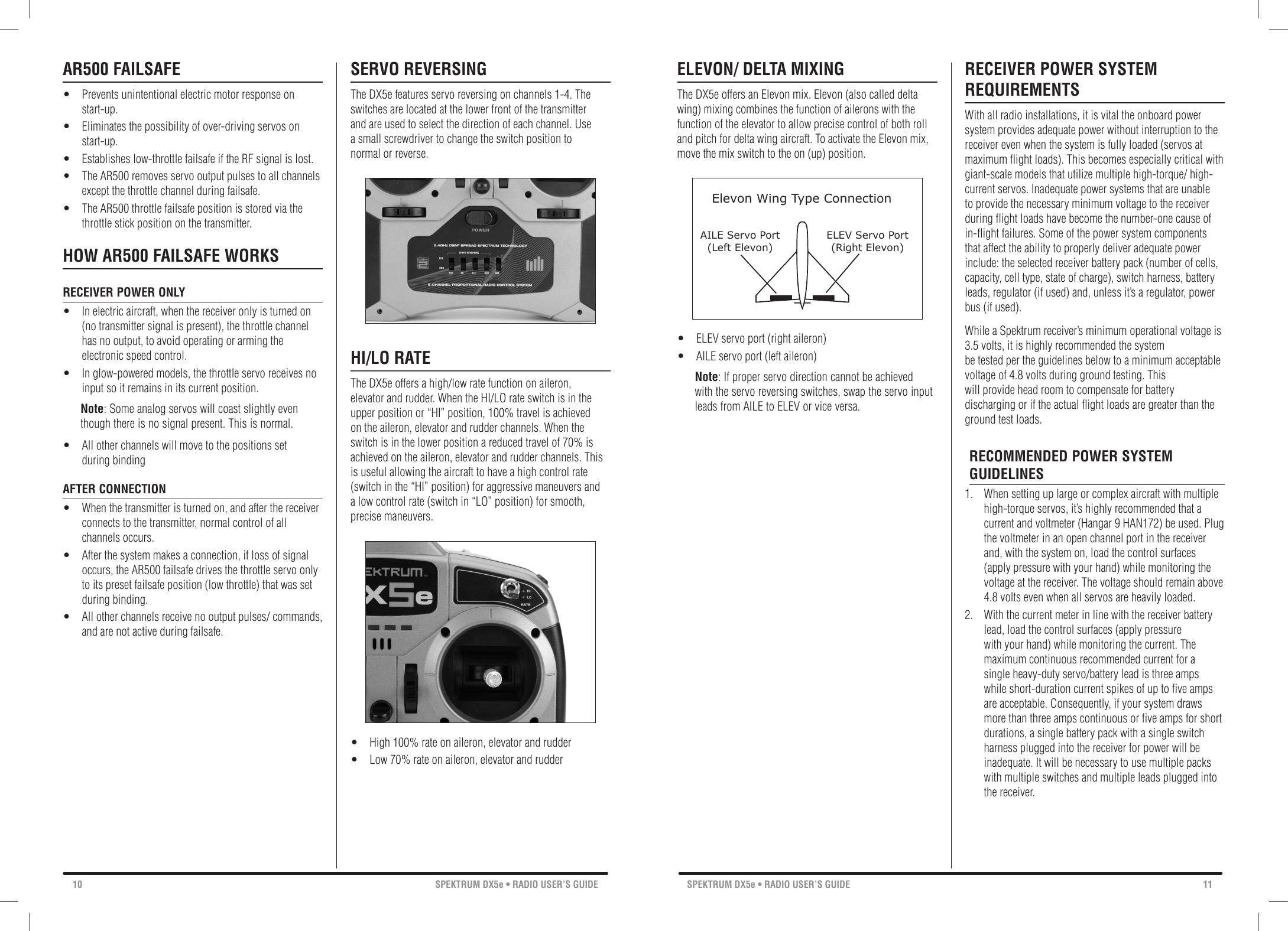 Page 6 of 11 - DX5e Users Guide V2