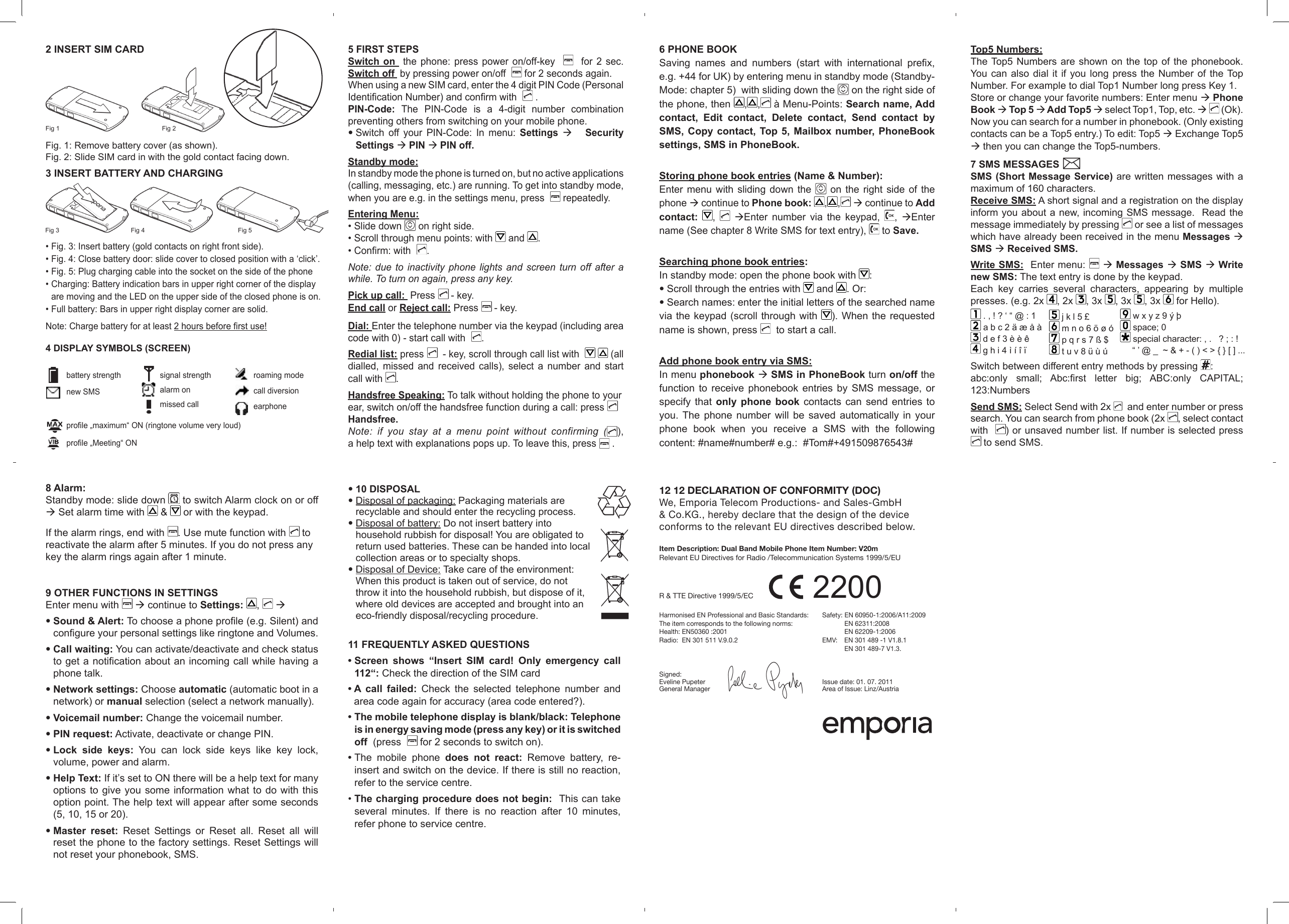 Page 2 of 2 - Emporia Talk Comfort Manual