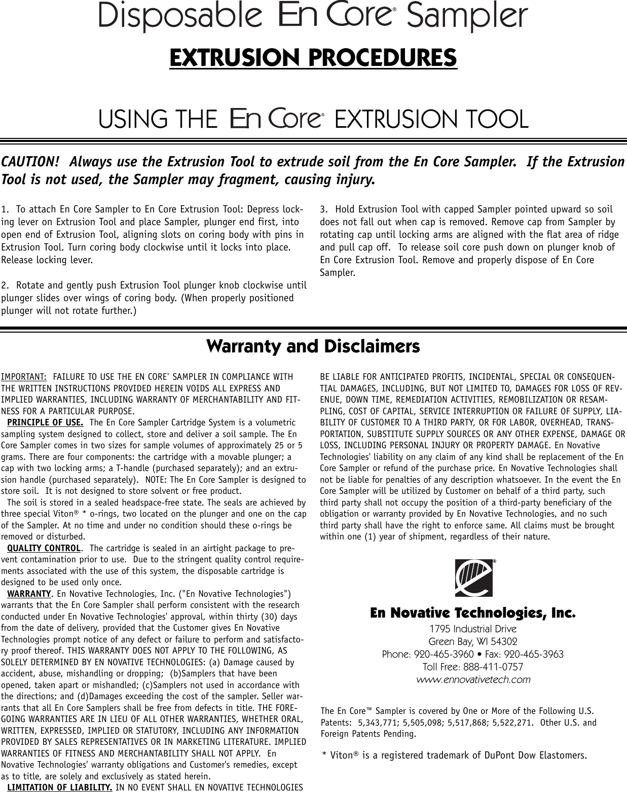 Page 2 of 2 - EnCoreDirections En Core Sample Procedures