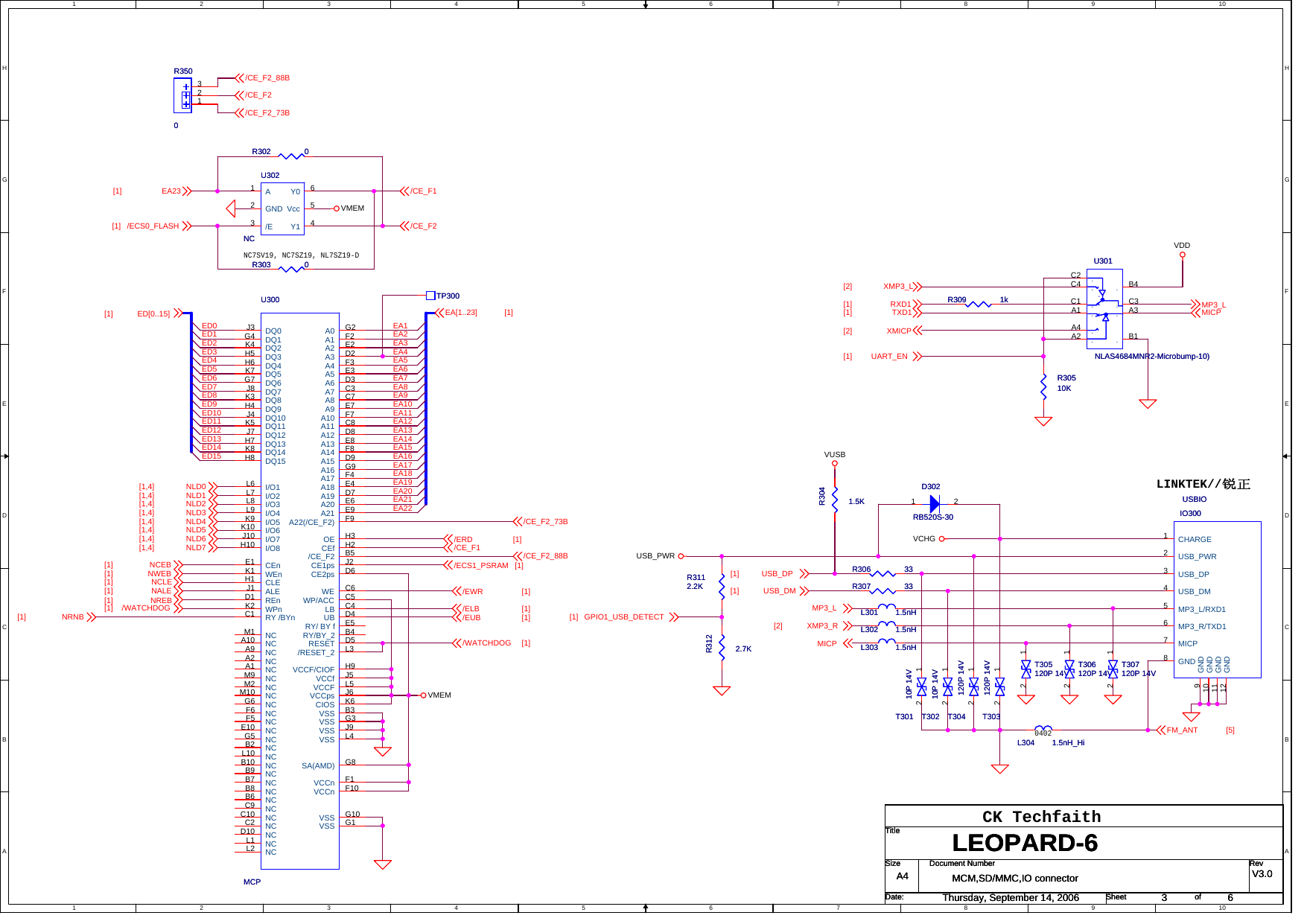 Page 3 of 6 - Leopard-6_v3.0_060712 Fly 2080 Electrical Schematic Diagram