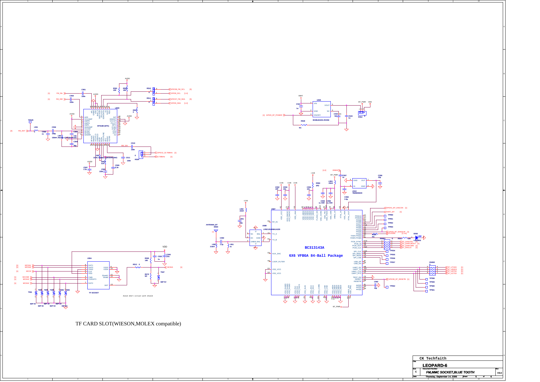 Page 5 of 6 - Leopard-6_v3.0_060712 Fly 2080 Electrical Schematic Diagram