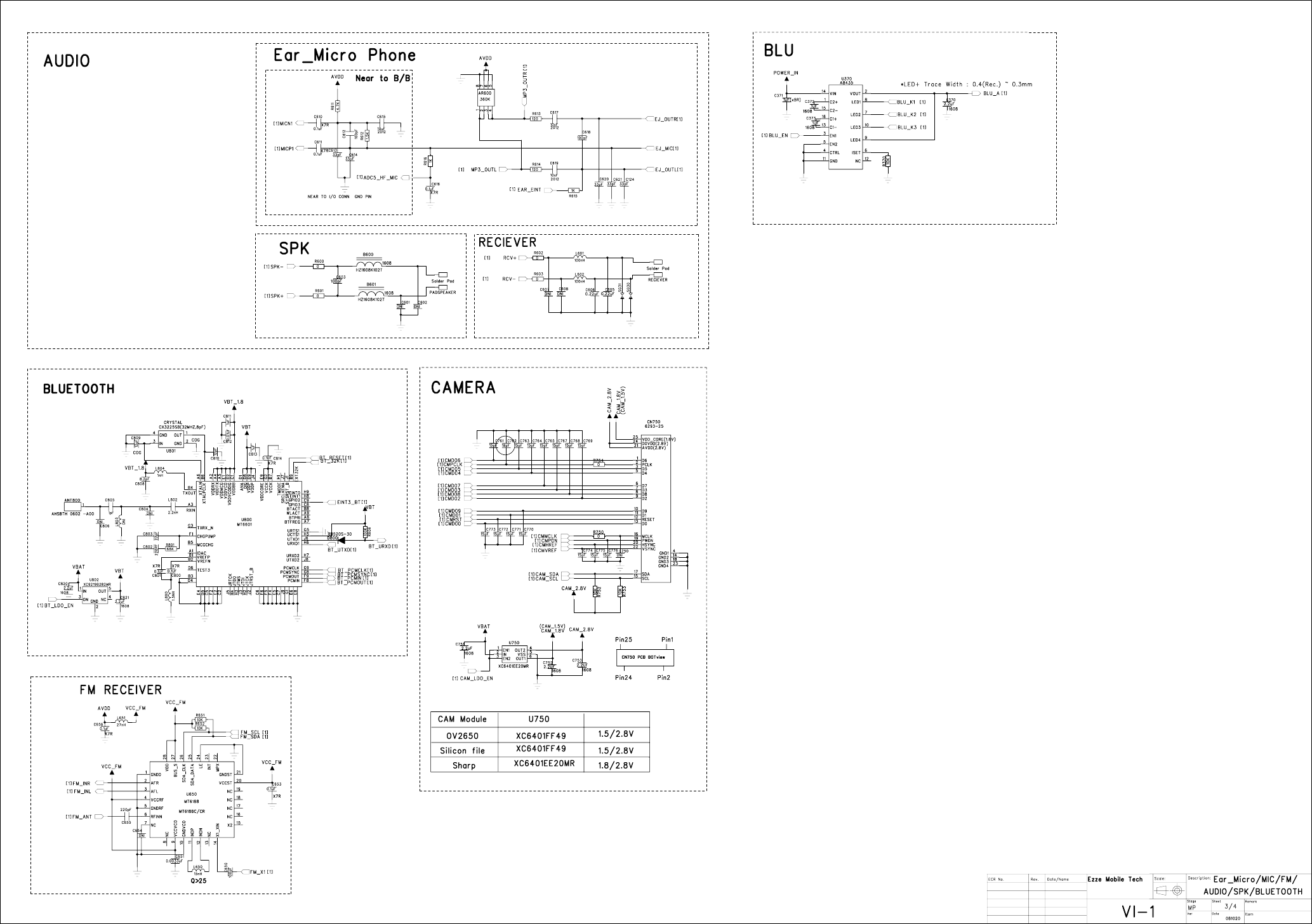 Page 3 of 4 - MP200_SHARP_P1_060206 Fly B400 Schematics