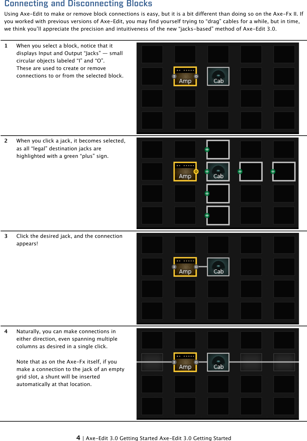 Page 4 of 11 - Fractal Audio Axe-Edit-3-Getting-Started-Guide Axe-Edit Getting Started Guide User Manual