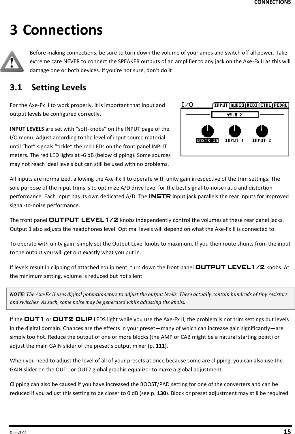 Fractal Audio Axe Fx Ii Owners Manual 304 User