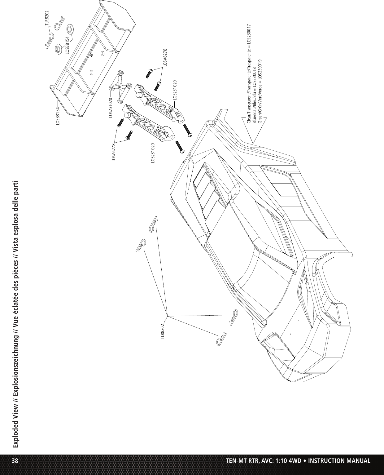 Page 3 of 7 - LOS03006 Exploded View