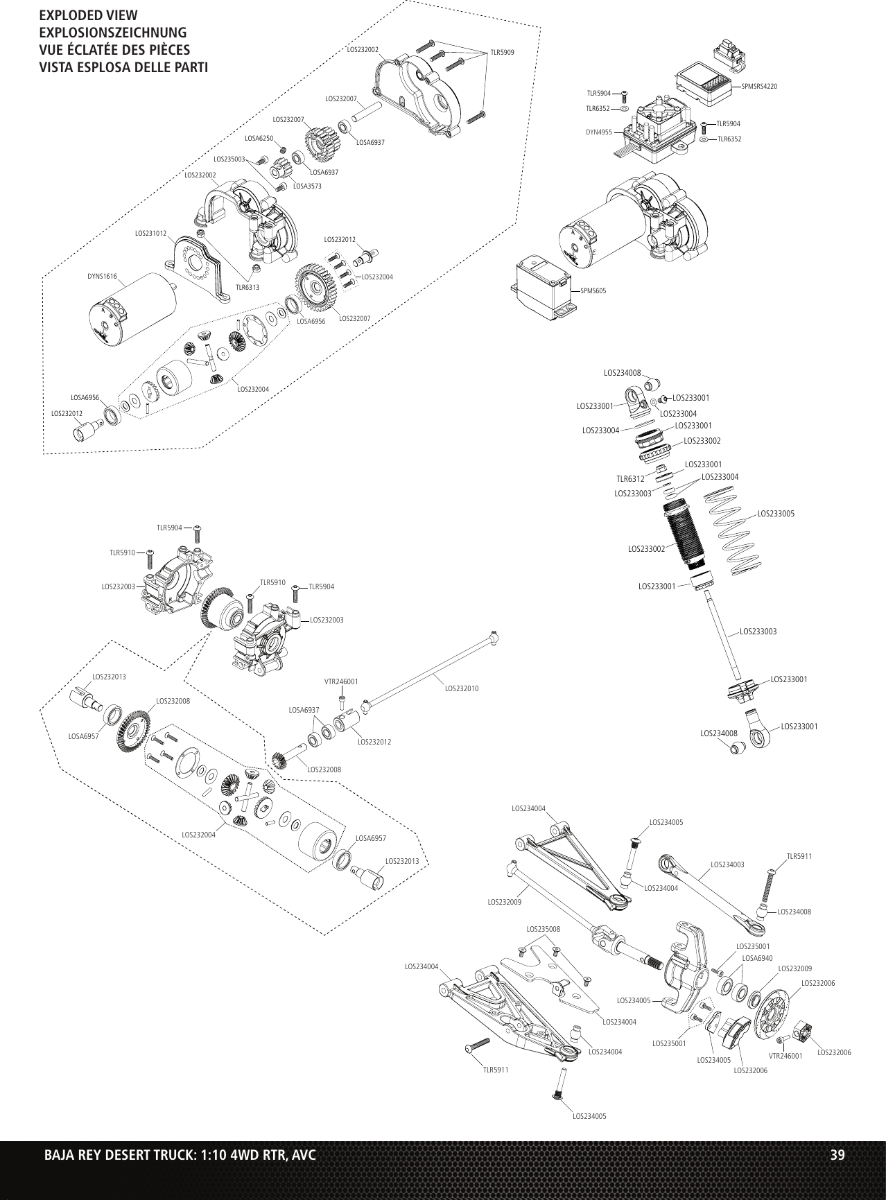 Page 5 of 8 - LOS03008 Exploded Views