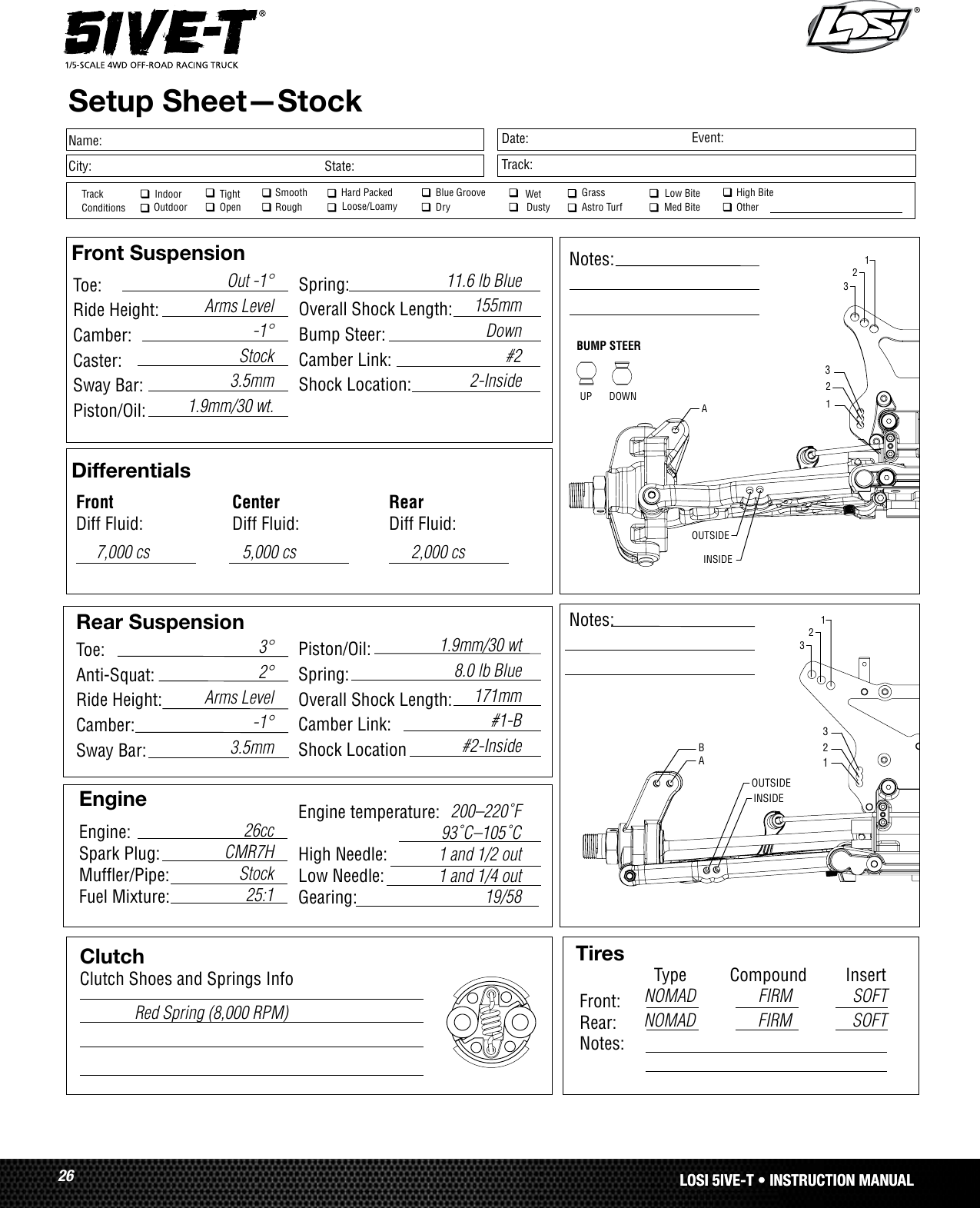 Page 1 of 1 - LOSB0024 Set Up Sheet Stock Setup