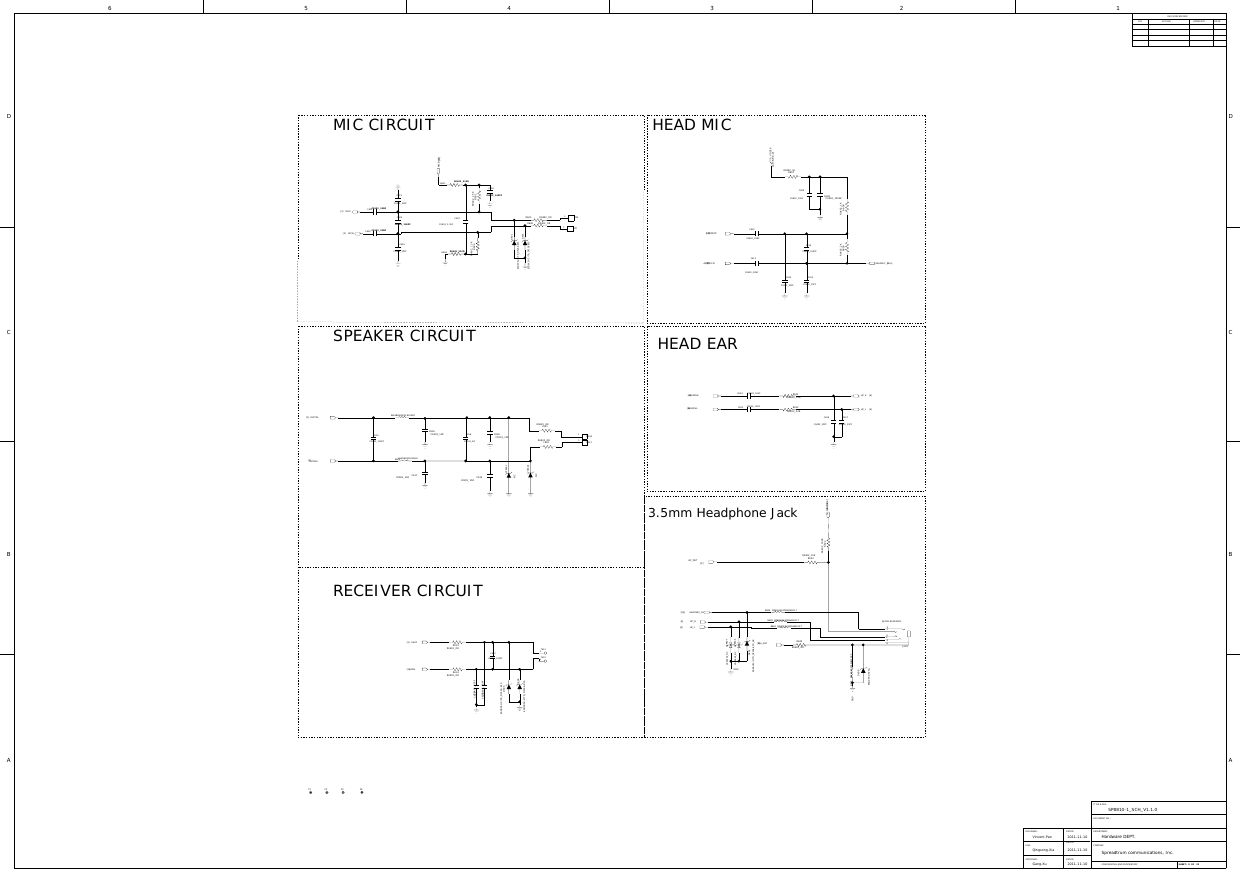 Page 6 of 9 - SC880H_T303_SCH_OV3_D Lenovo A278t Circuit Diagram