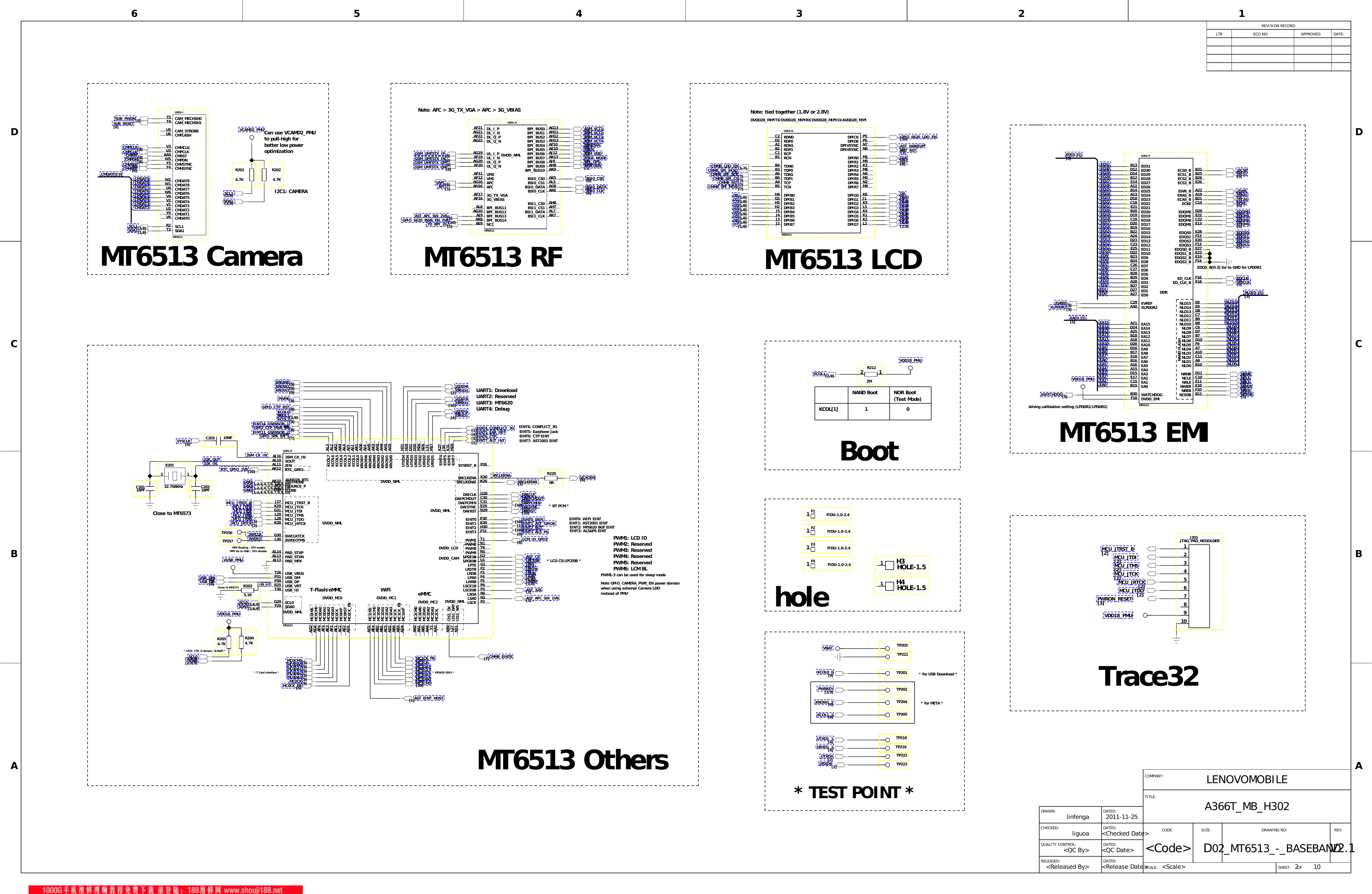 Page 2 of 10 - Lenovo A366T Schematic