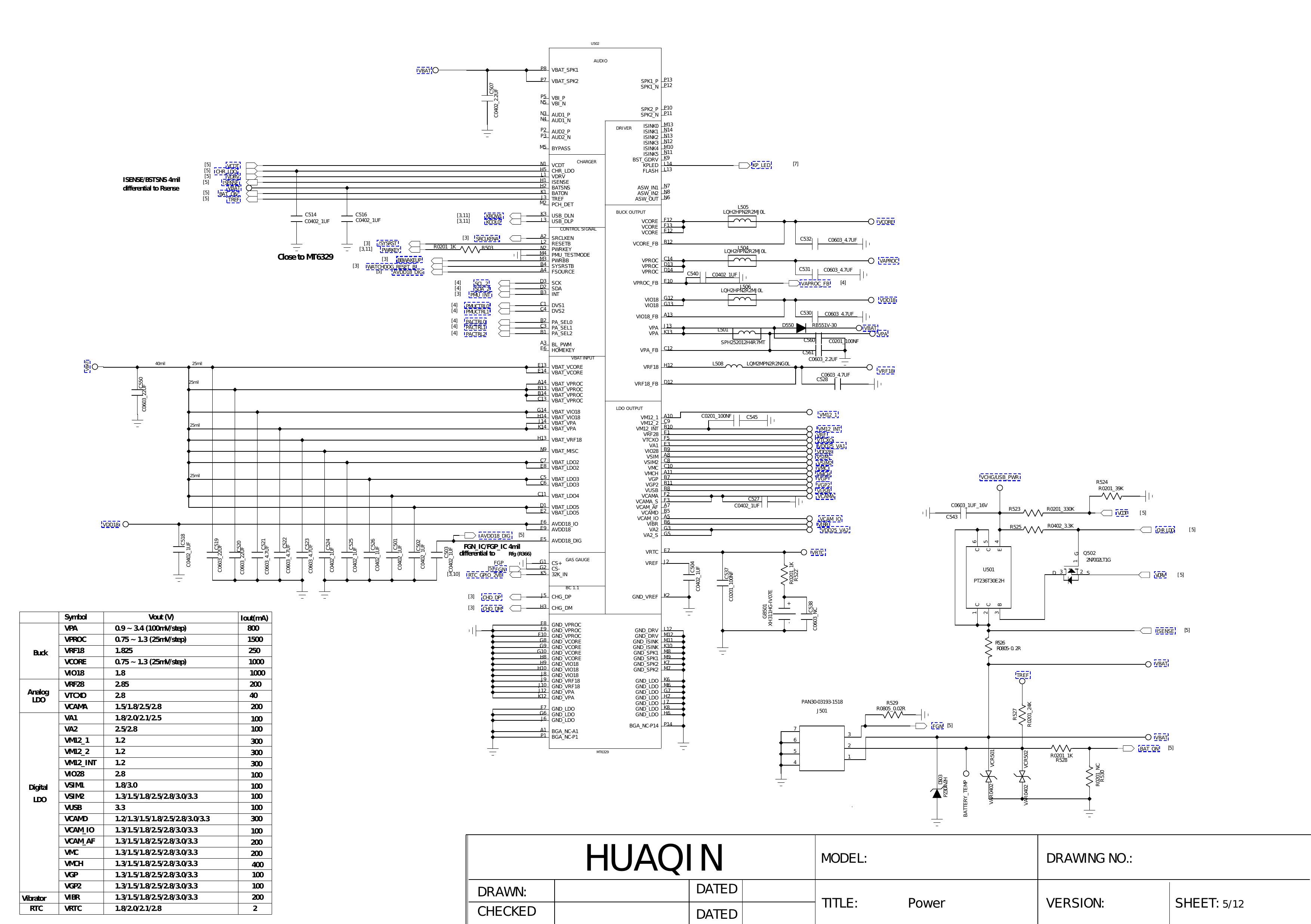 Page 5 of 11 - No  Lenovo A510 MB Schematics