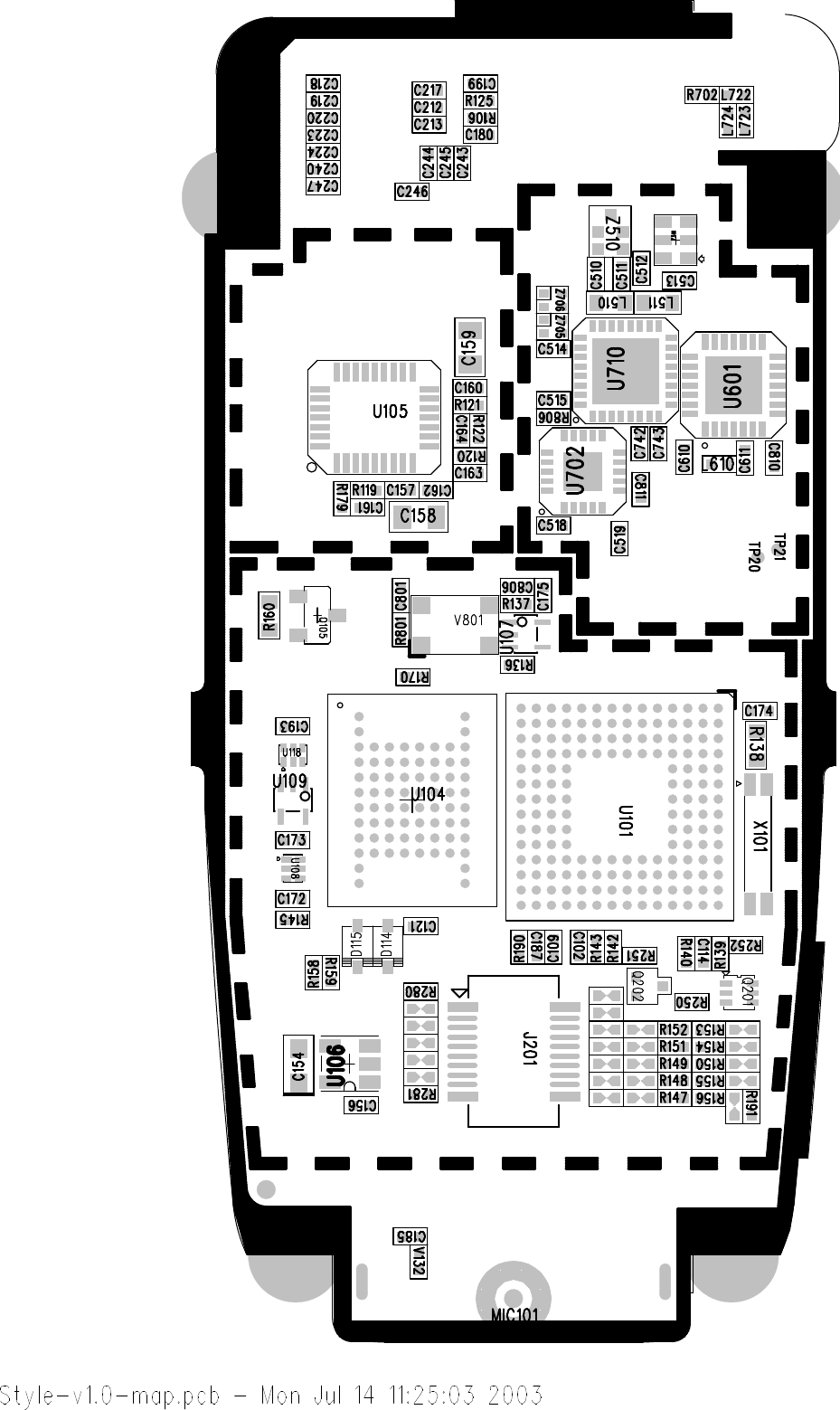 Page 4 of 7 - CAM Output Pantech G300 Schematics