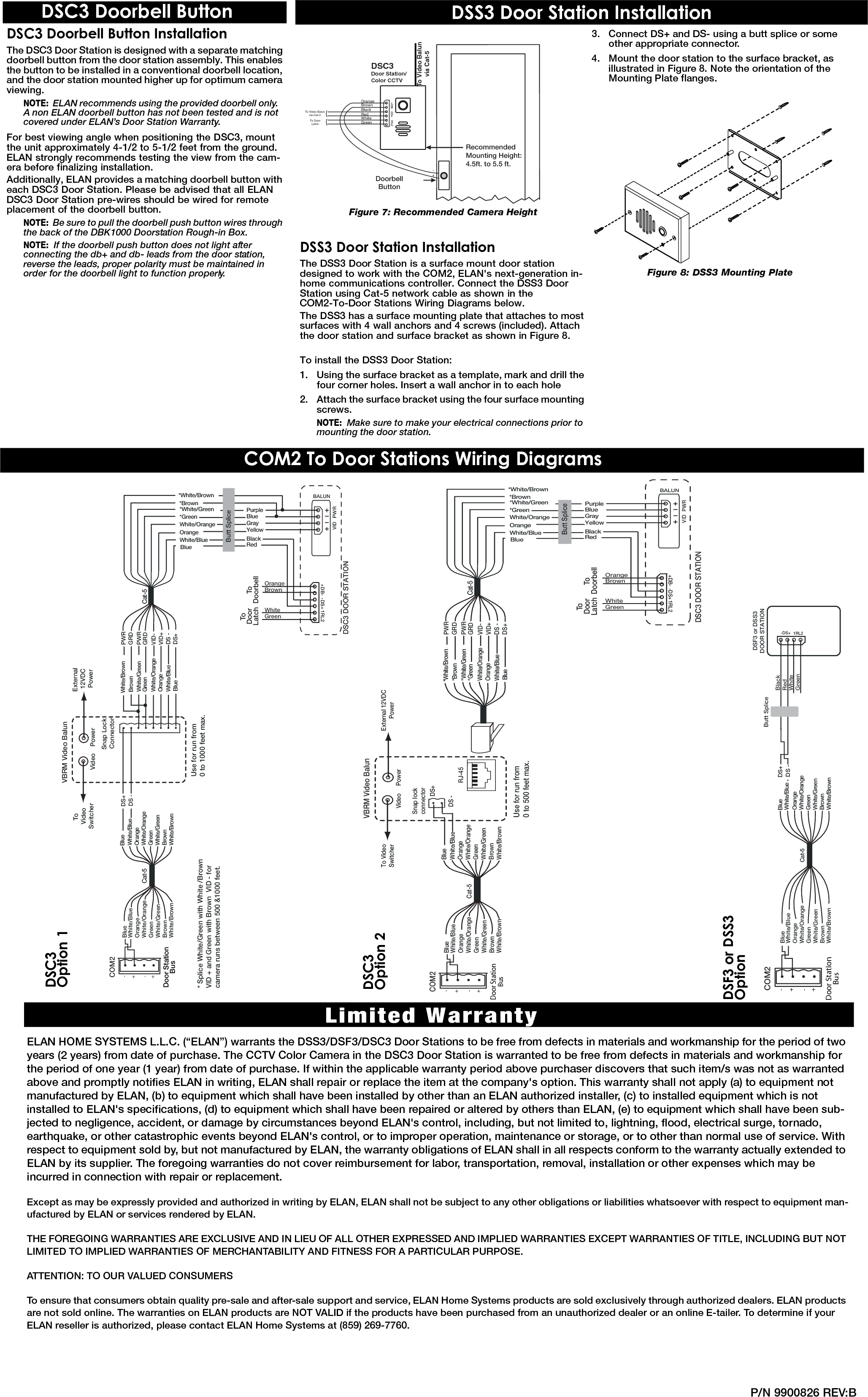 Page 2 of 2 - Pdf Dss3C Installation-Manual DS3 Series Door StationManualREVB User Manual