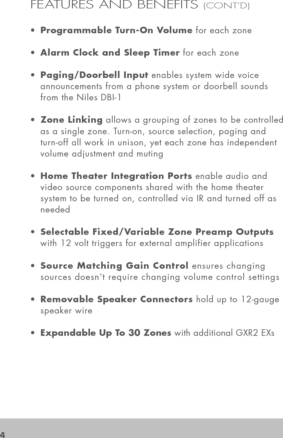 Page 4 of 12 - Pdf Fg01190 Installation-Guide DS00554B-0 GXR2 EX QIG User Manual