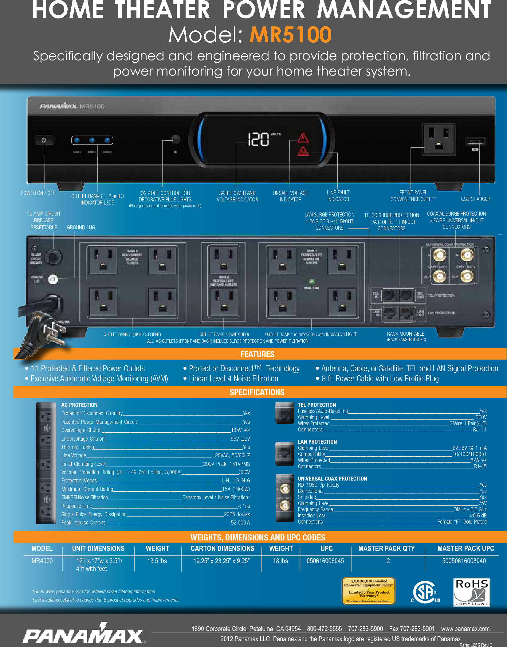 Page 1 of 1 - Pdf Mr5100 Datasheet User Manual