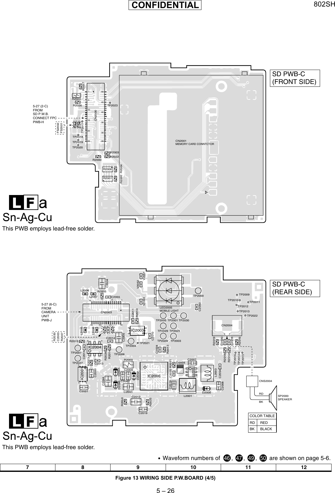 Page 12 of 12 - Sharp 802SH Schematics