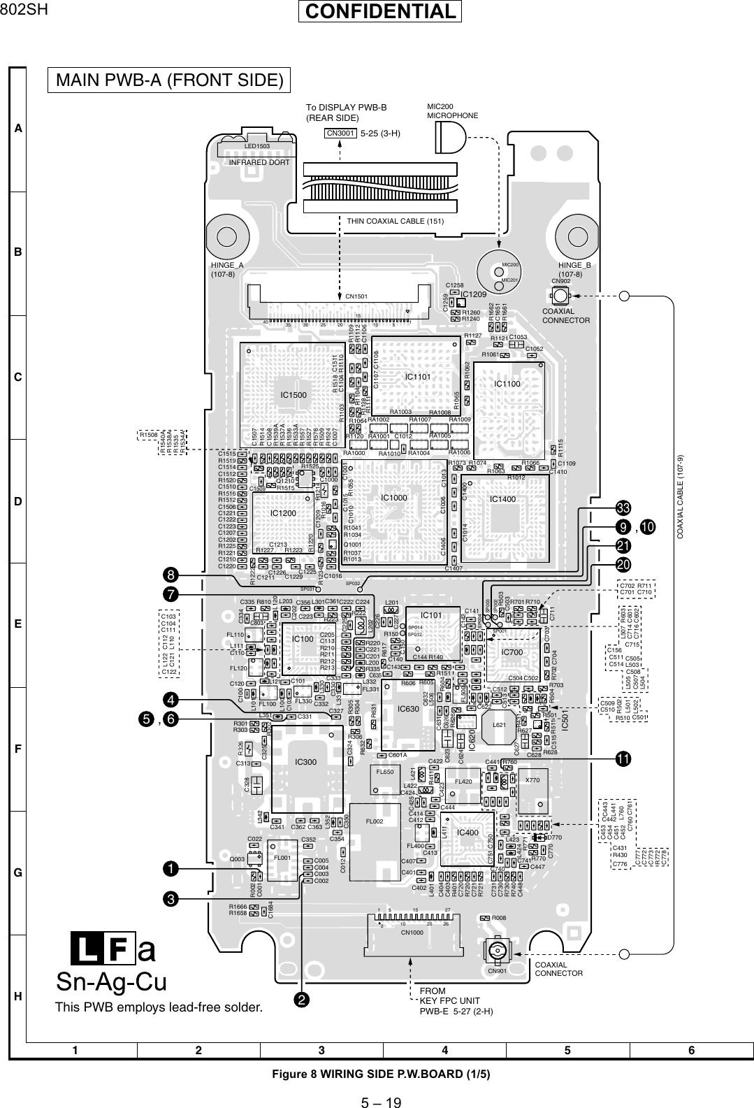 Page 7 of 12 - Sharp 802SH Schematics